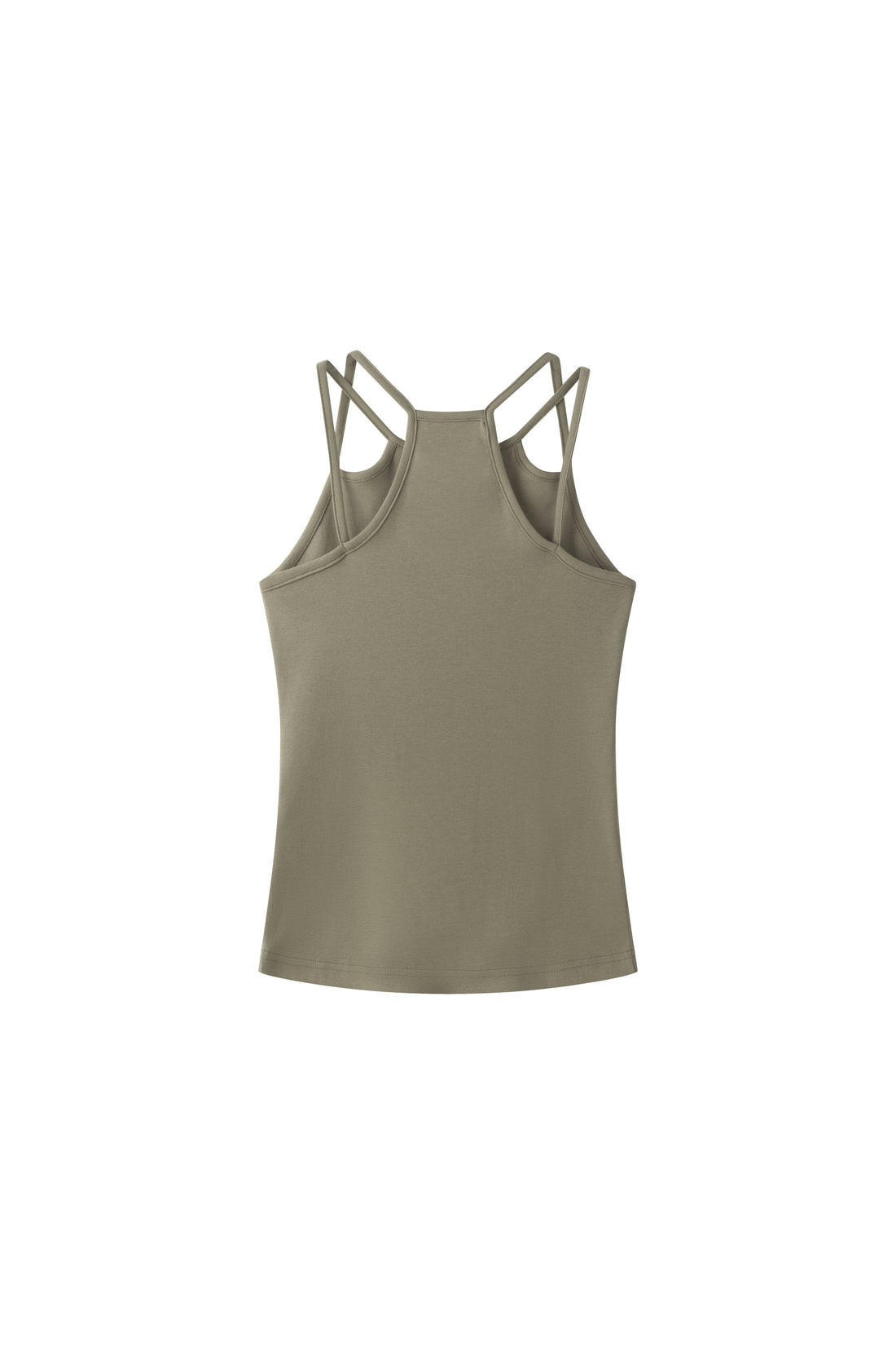 Cerise strap tank