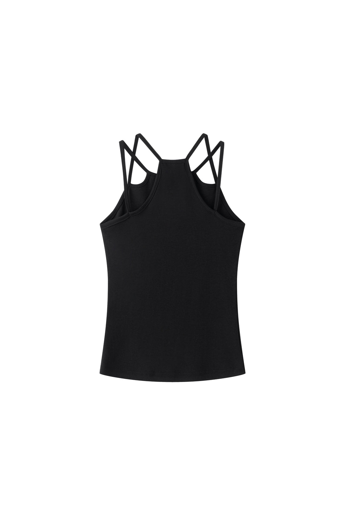Cerise strap tank