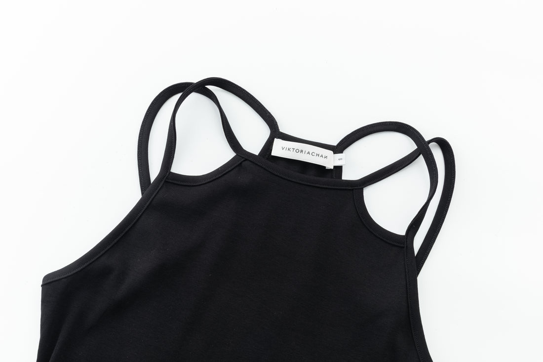 Cerise strap tank
