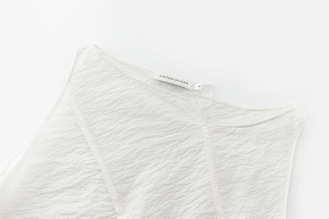 Claire patched top