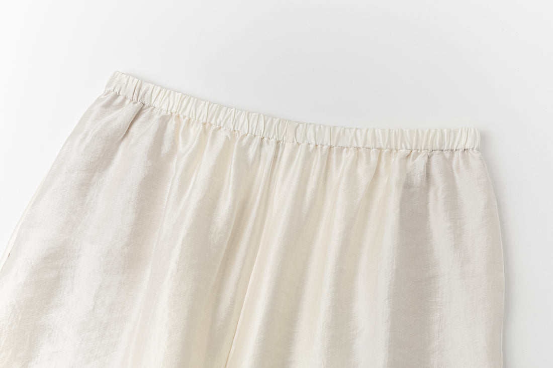 Eos satin trousers