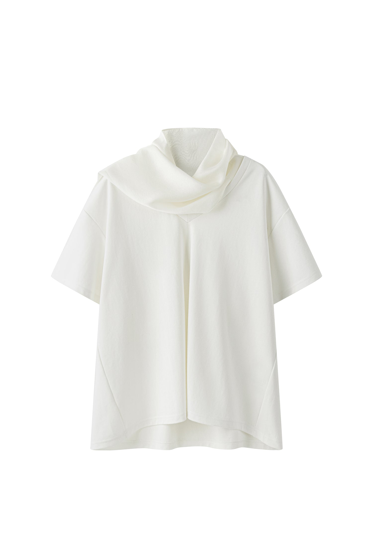 Cerise scarf t-shirt