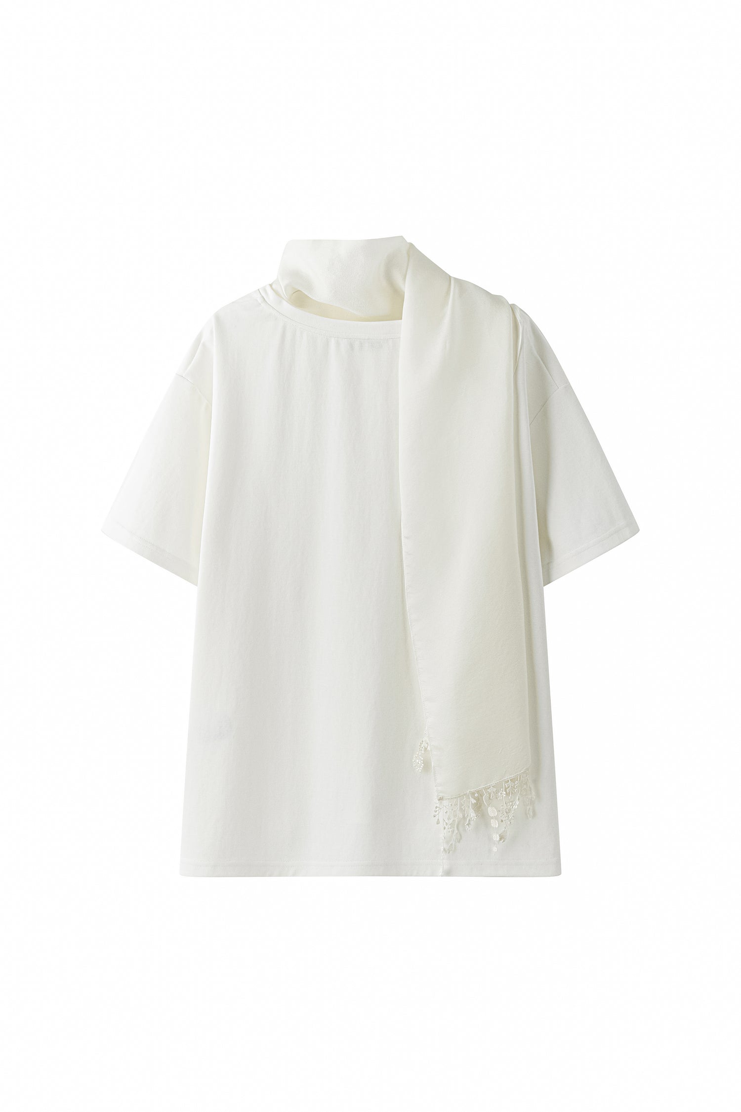 Cerise scarf t-shirt
