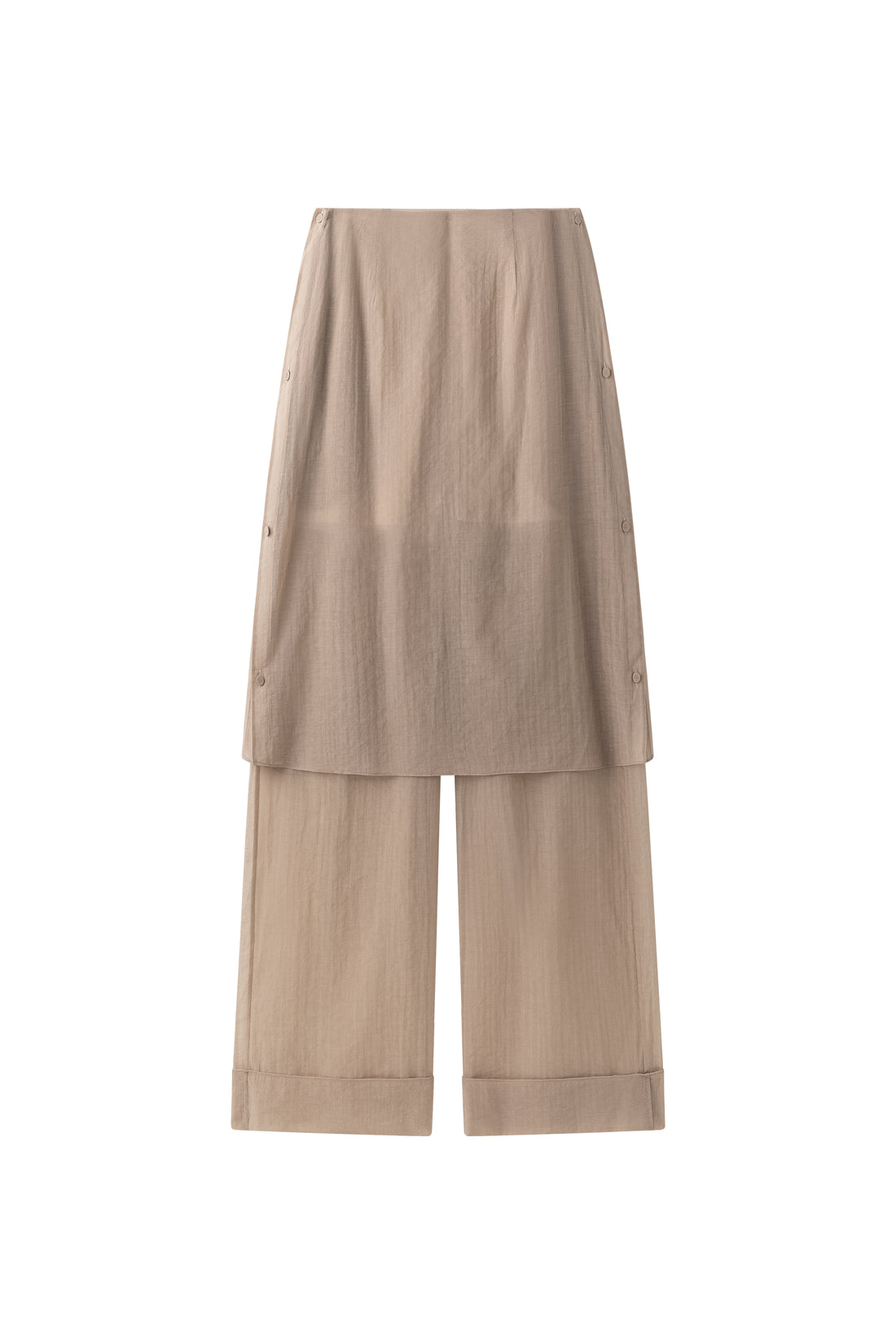 Cilla sheer flap trousers