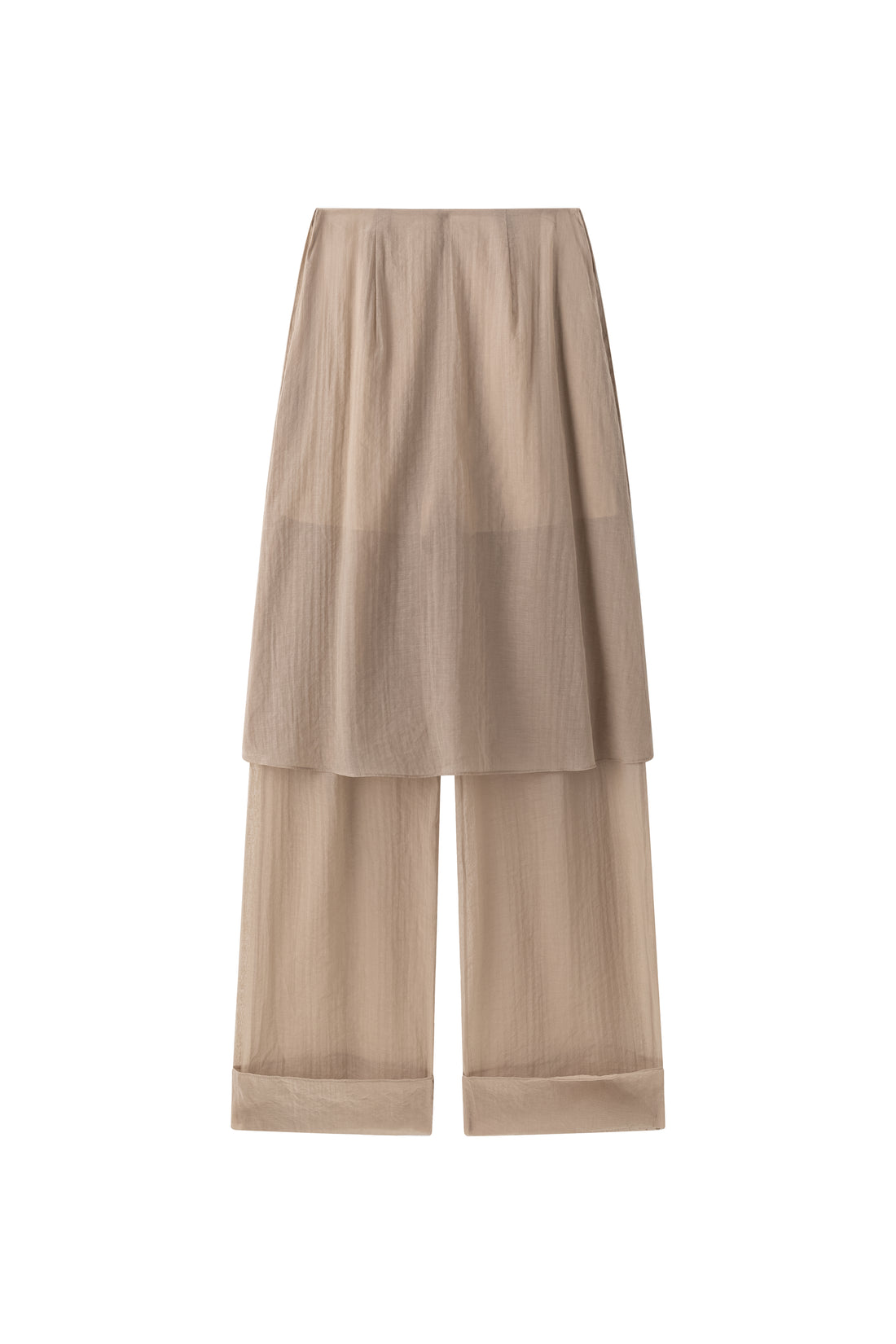 Cilla sheer flap trousers