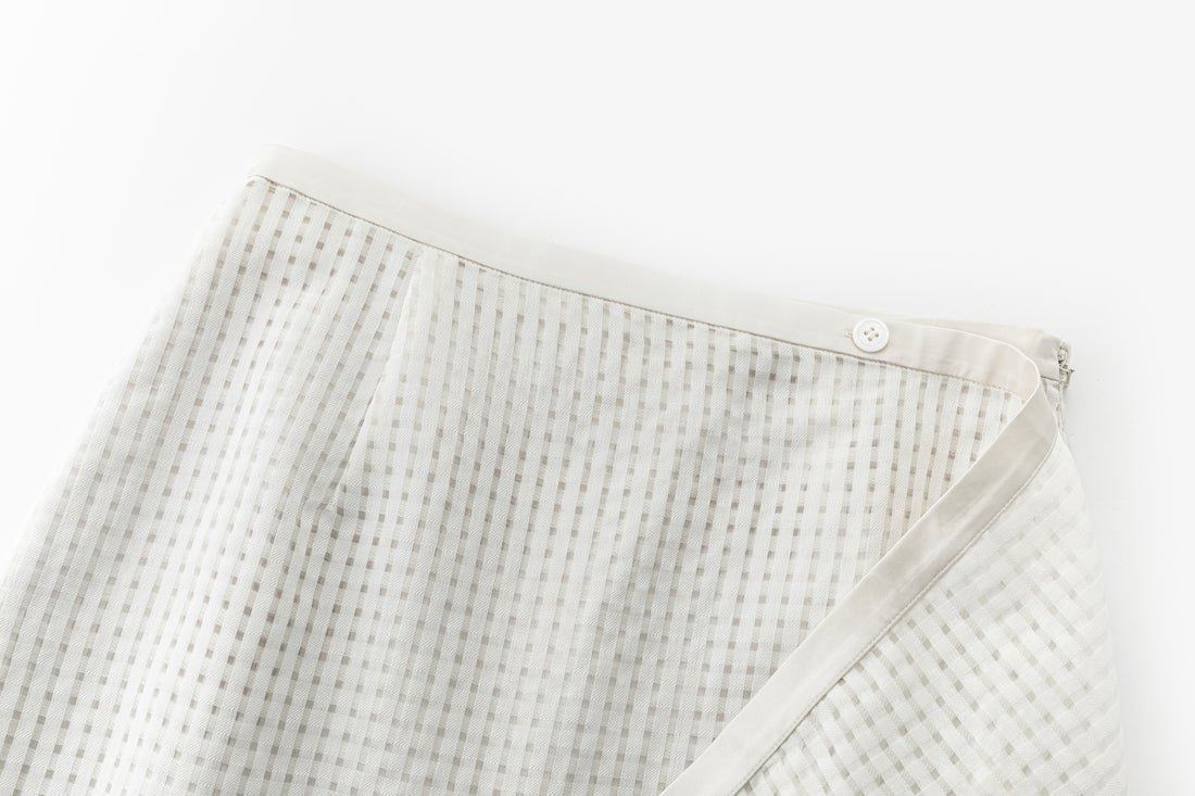 Solene folded skirt