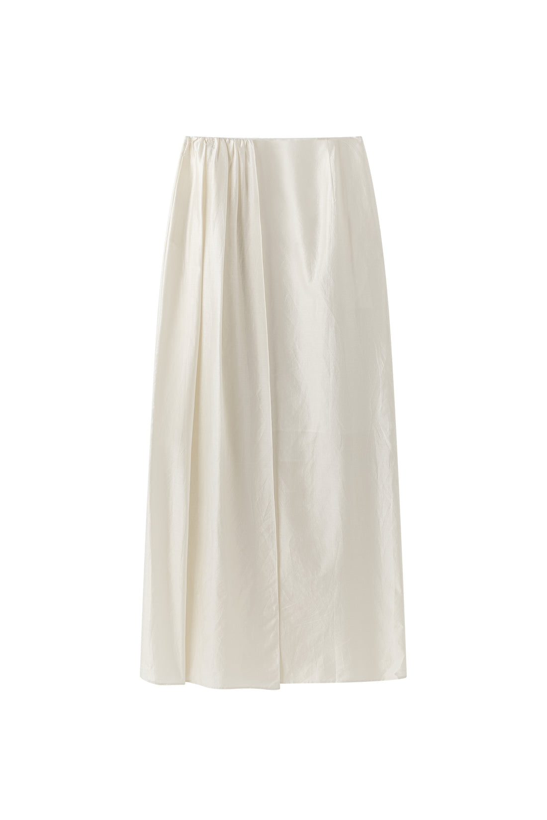 Cilla silk flap skirt