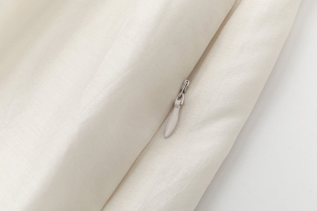 Cilla silk flap skirt