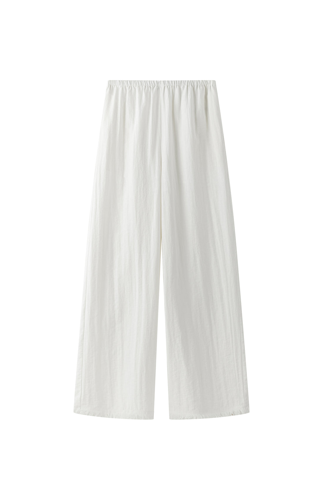 Cerise fringe trousers