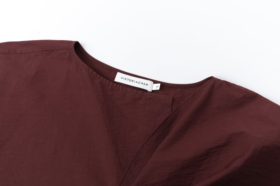 Avana pleated top