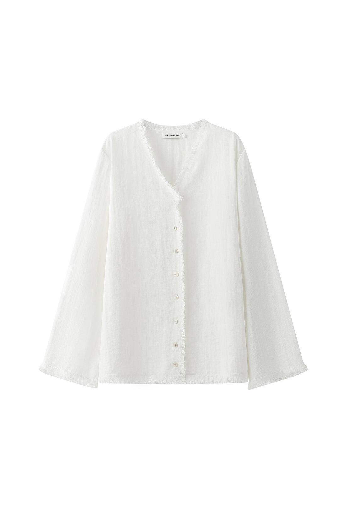 Cerise fringe shirt
