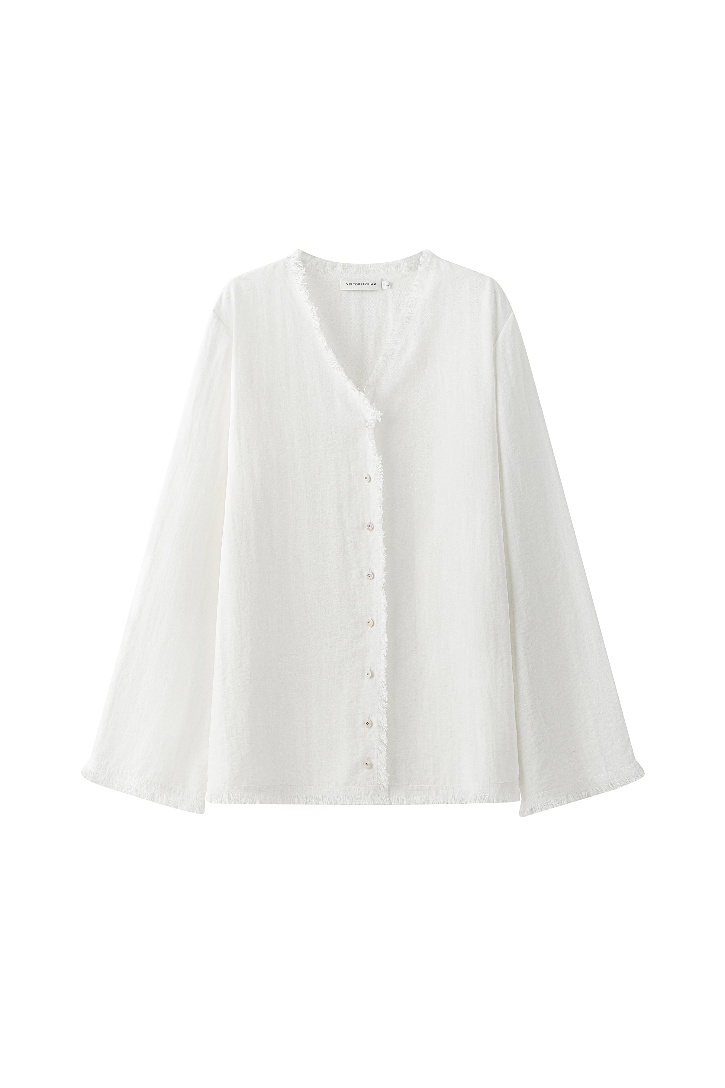 Cerise fringe shirt