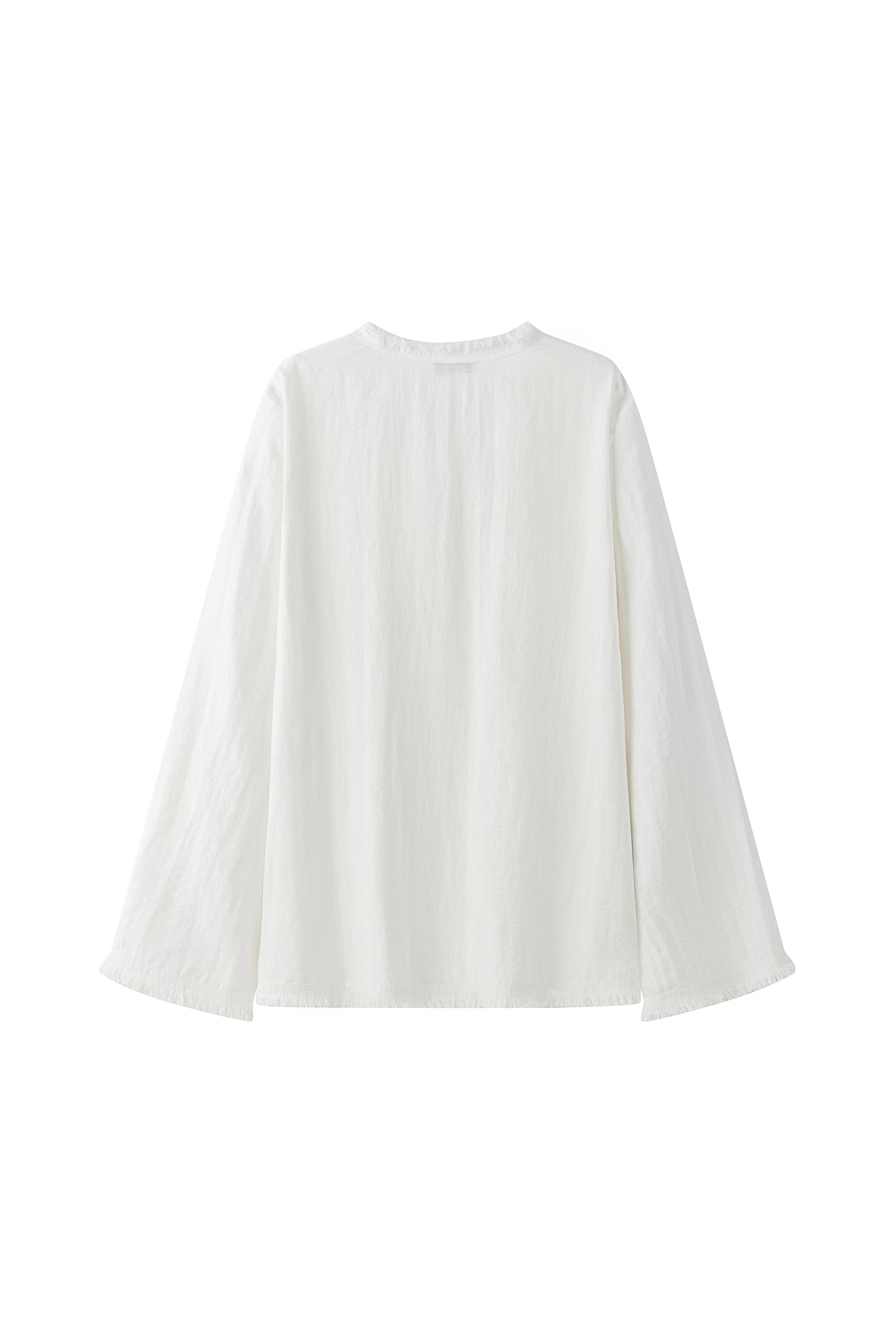 Cerise fringe shirt