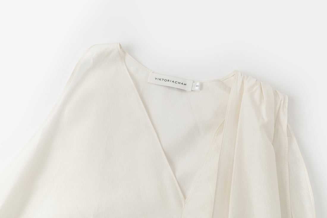 Cilla silk flap tank