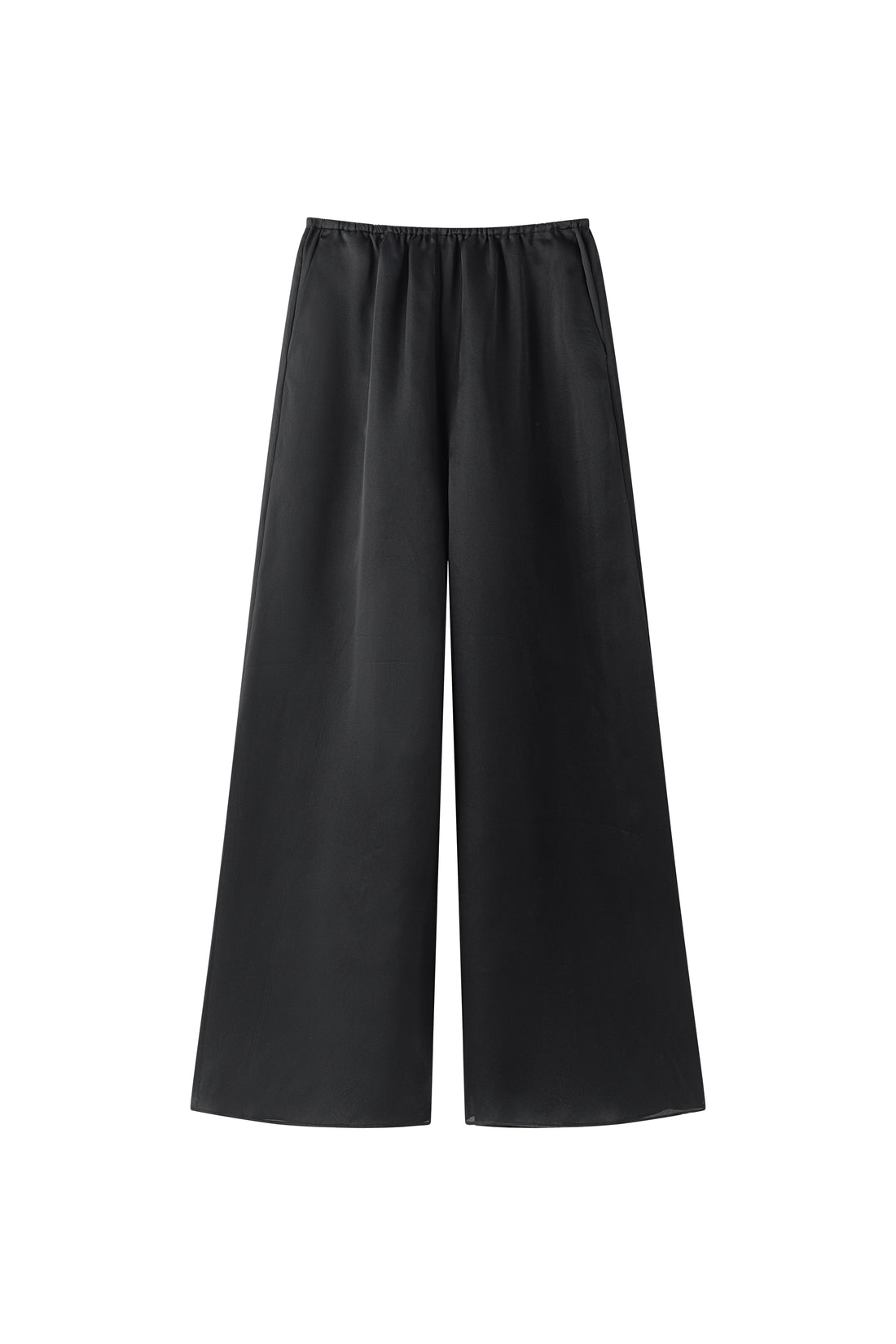 Camille silk wide trousers