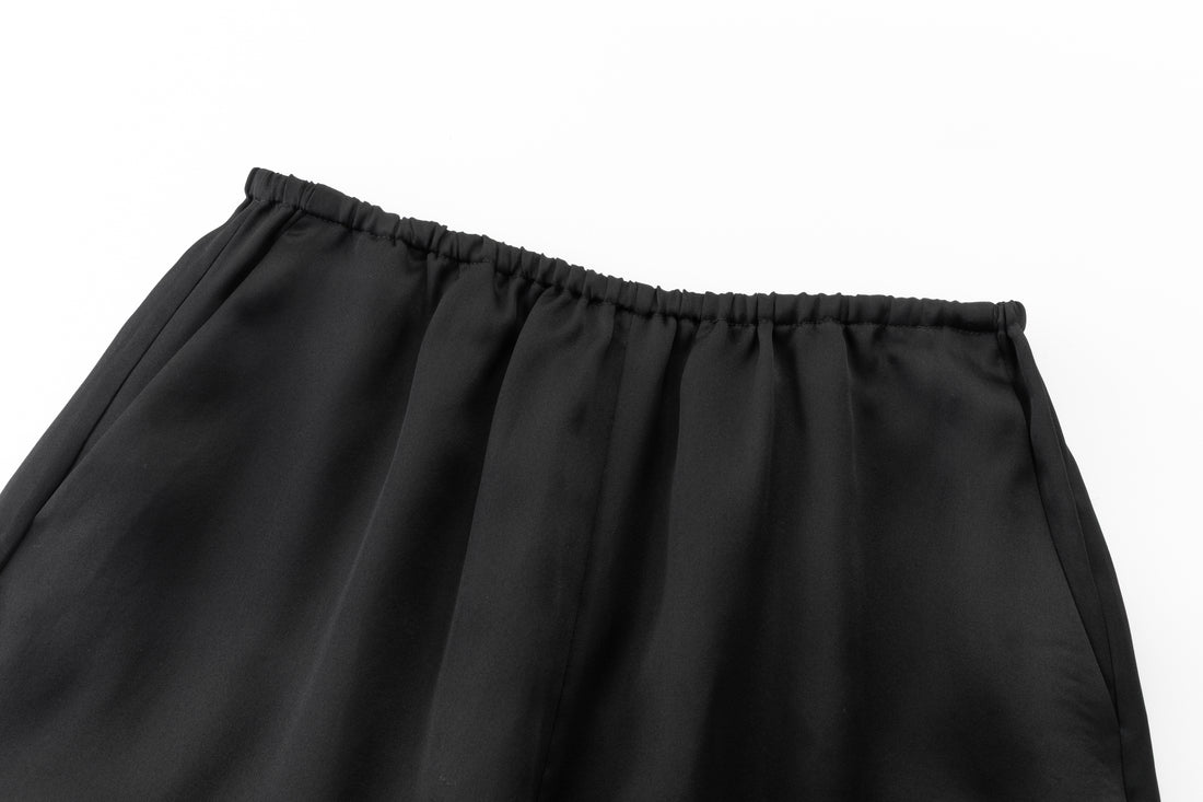 Camille silk wide trousers
