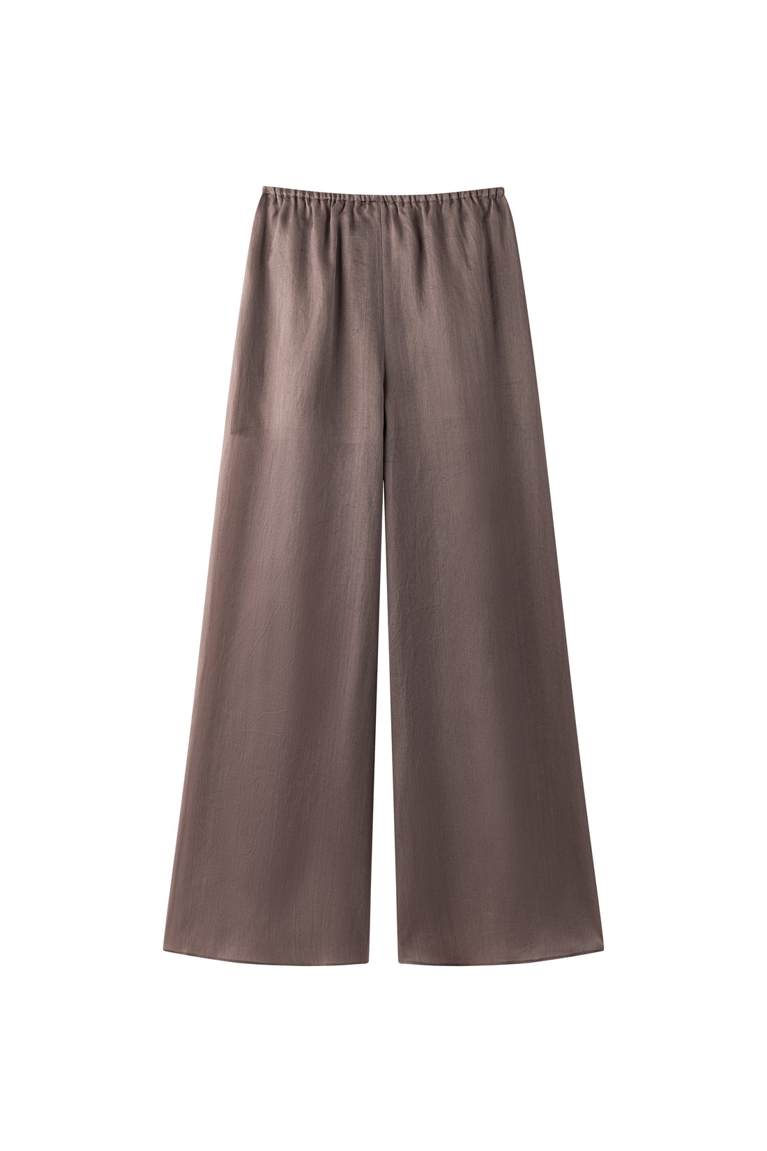Camille silk wide trousers