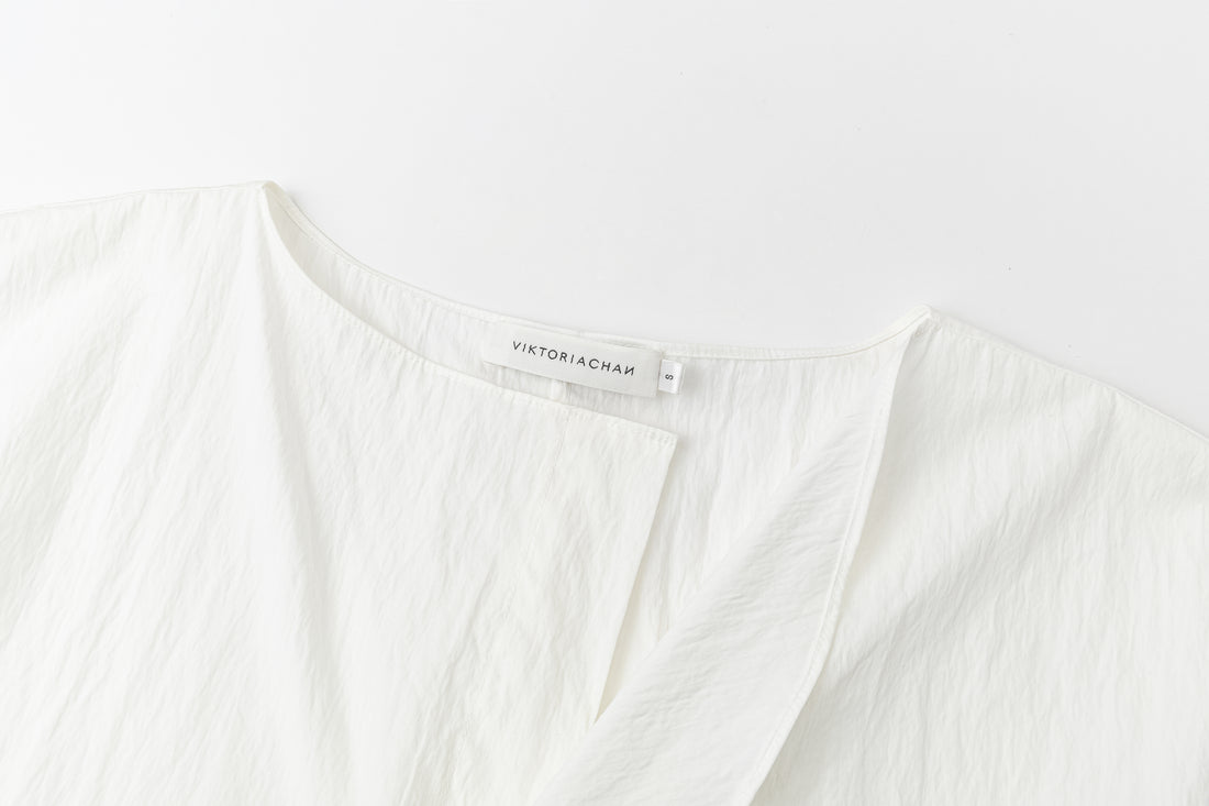 Avana pleat midi dress