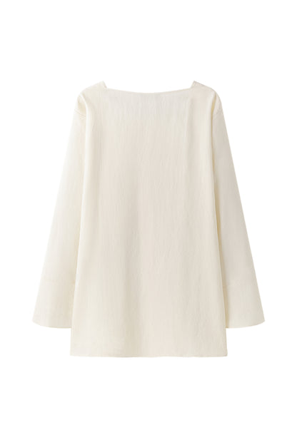 Nili wide neck shirt