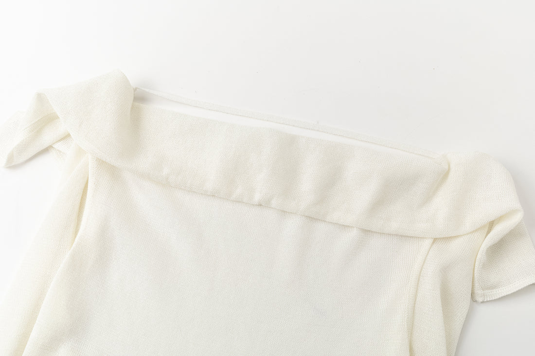 Eos open back knit tank