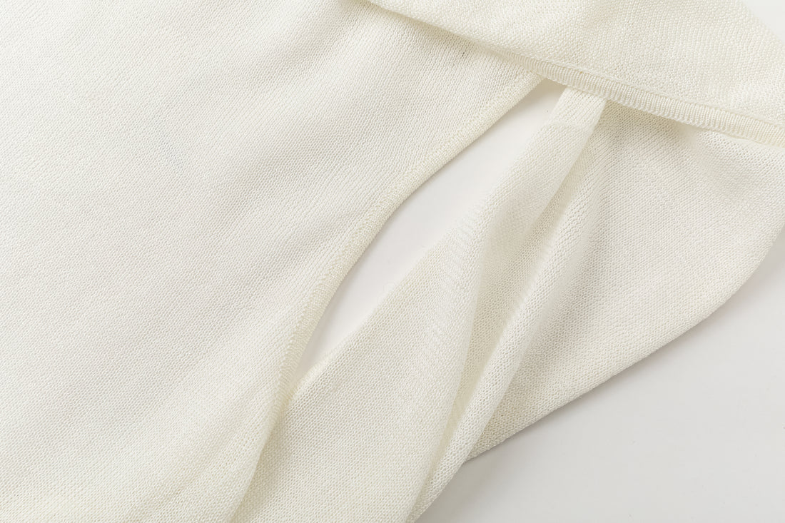 Eos open back knit tank