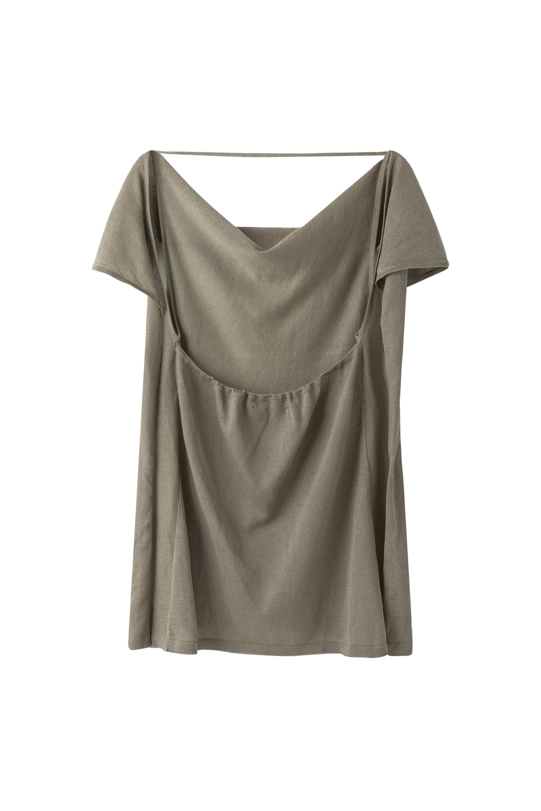 Eos open back knit tank