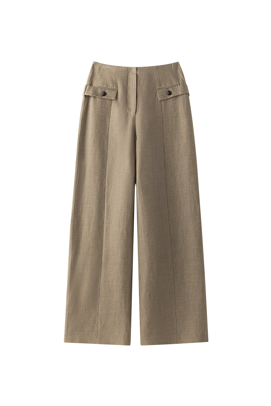 Berta wide linen trousers