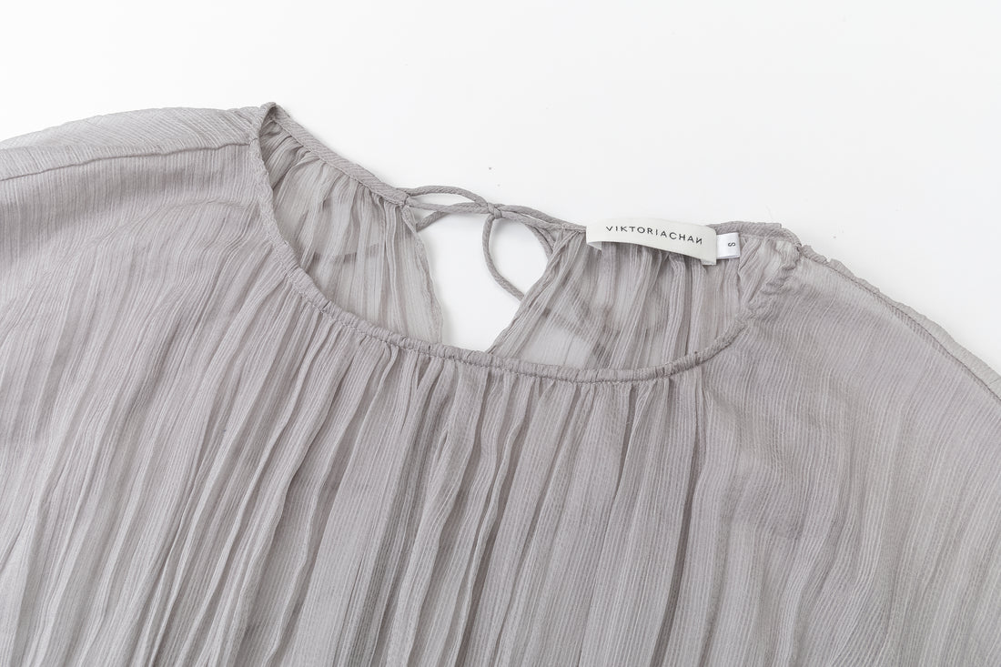 Amit crinkled blouse