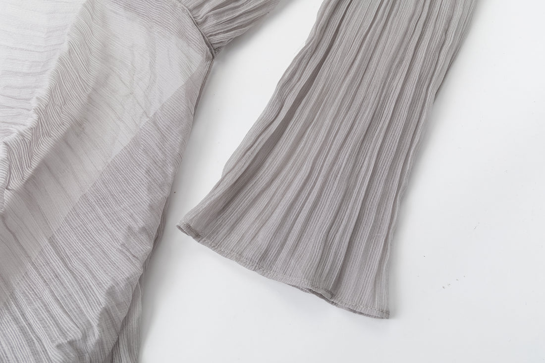 Amit crinkled blouse