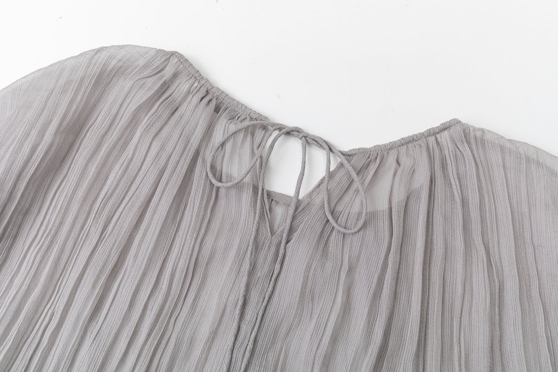 Amit crinkled blouse