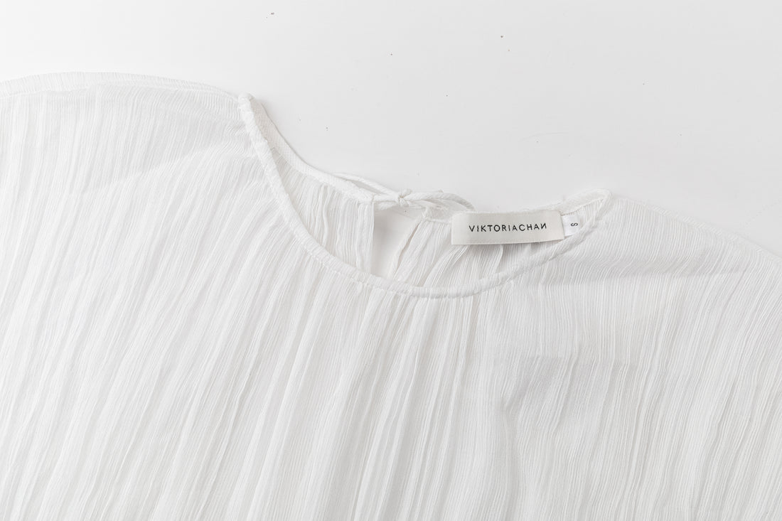 Amit crinkled blouse