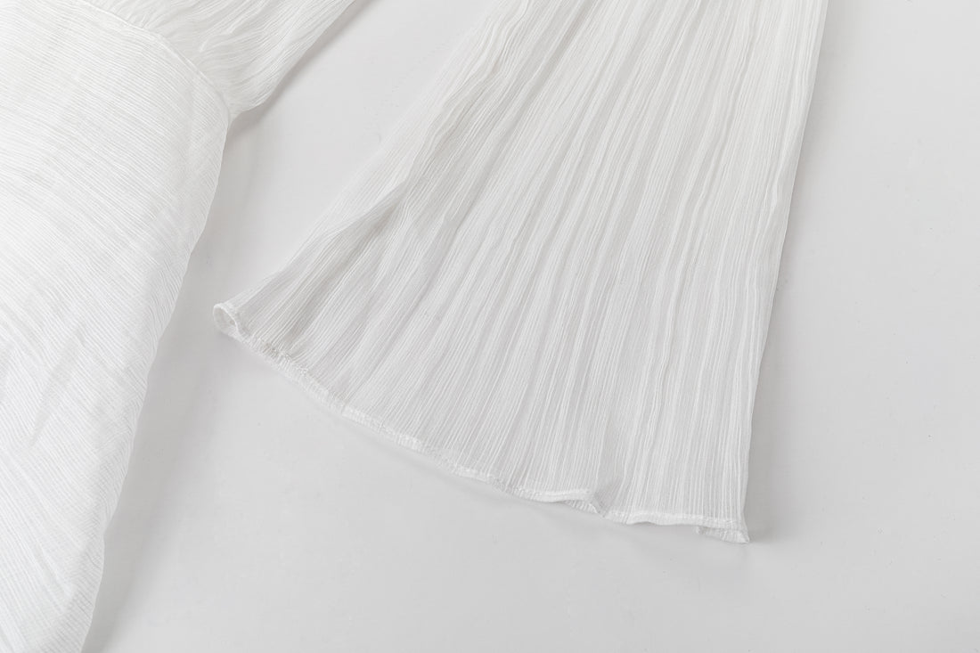 Amit crinkled blouse