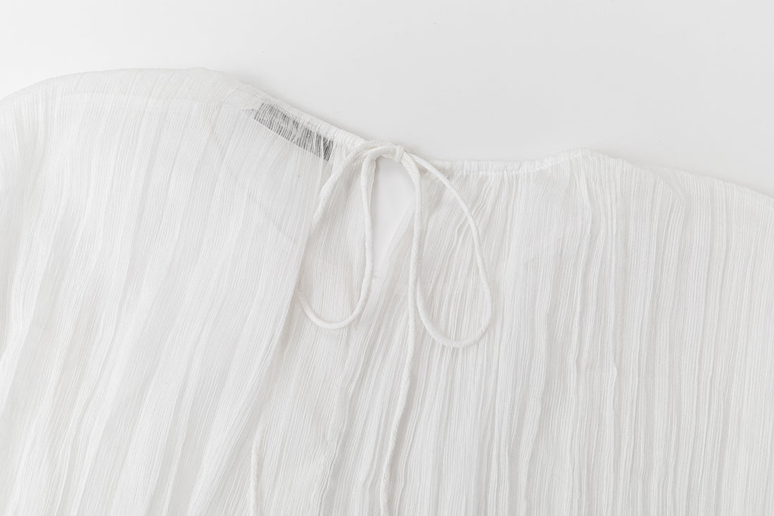 Amit crinkled blouse