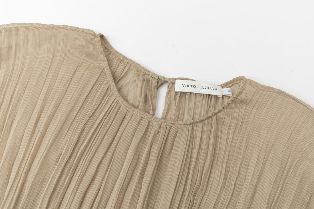 Amit crinkled blouse