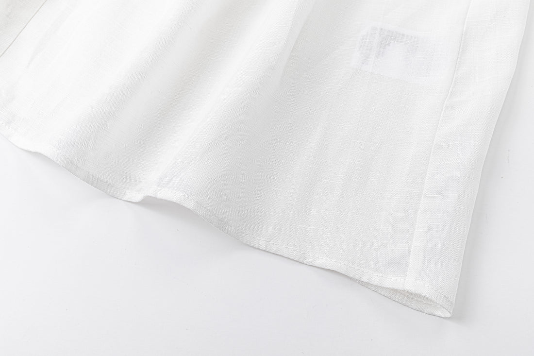 Allie linen blouse