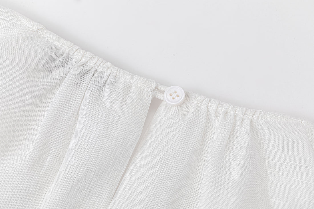 Allie linen blouse