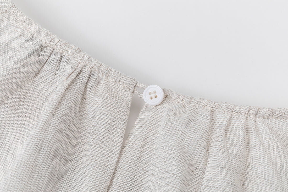 Allie linen blouse