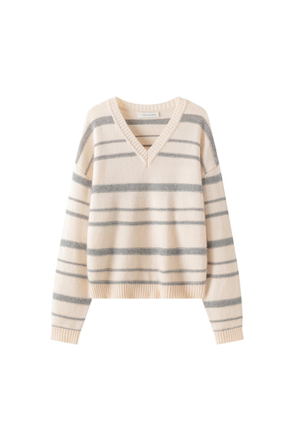 Astra lined cashmere top