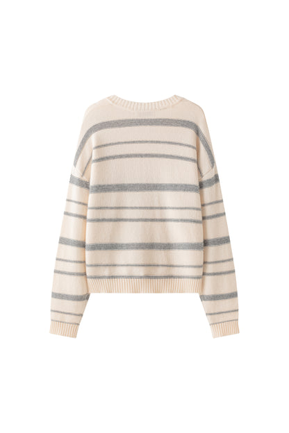 Astra lined cashmere top