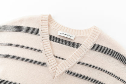 Astra lined cashmere top