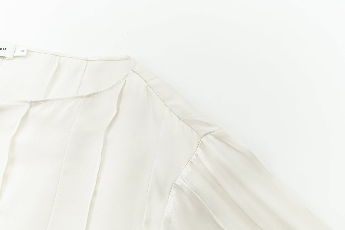 Alma pleated blouse