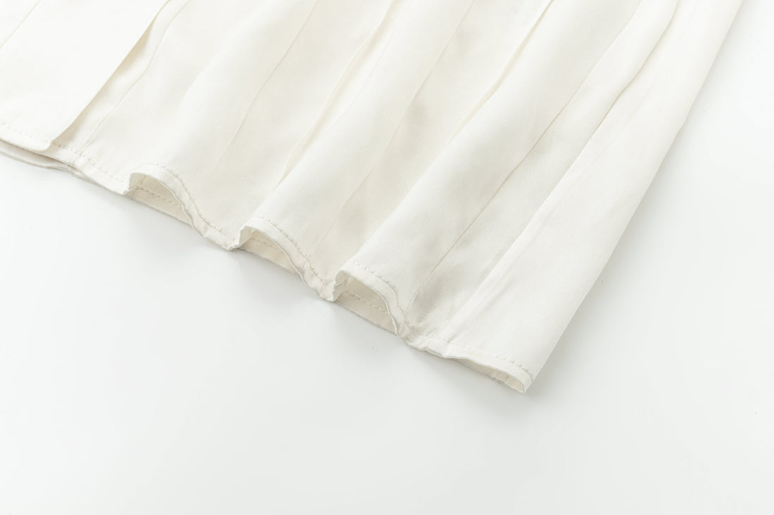 Alma pleated blouse
