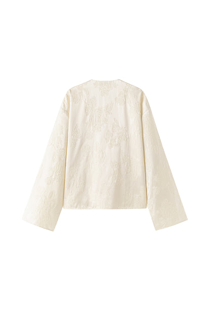 Cleo Jacquard blouse