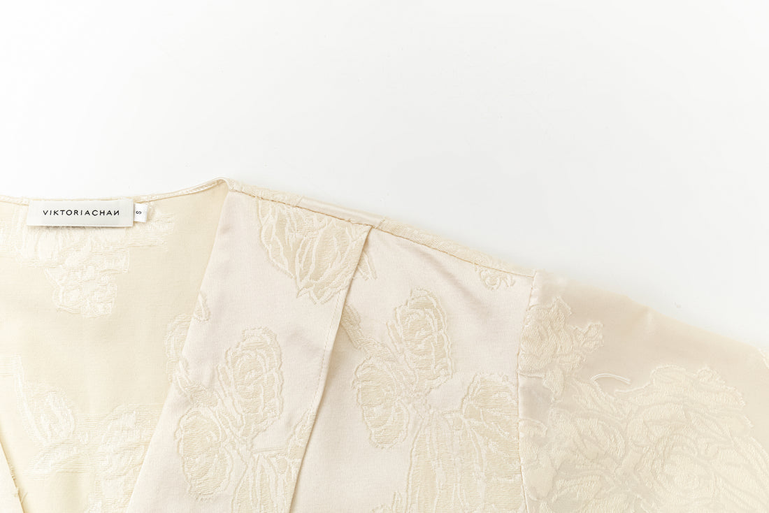 Cleo Jacquard blouse