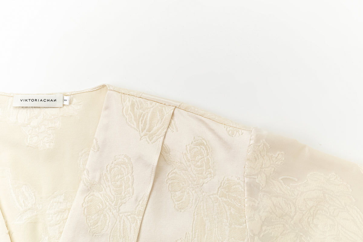 Cleo Jacquard blouse