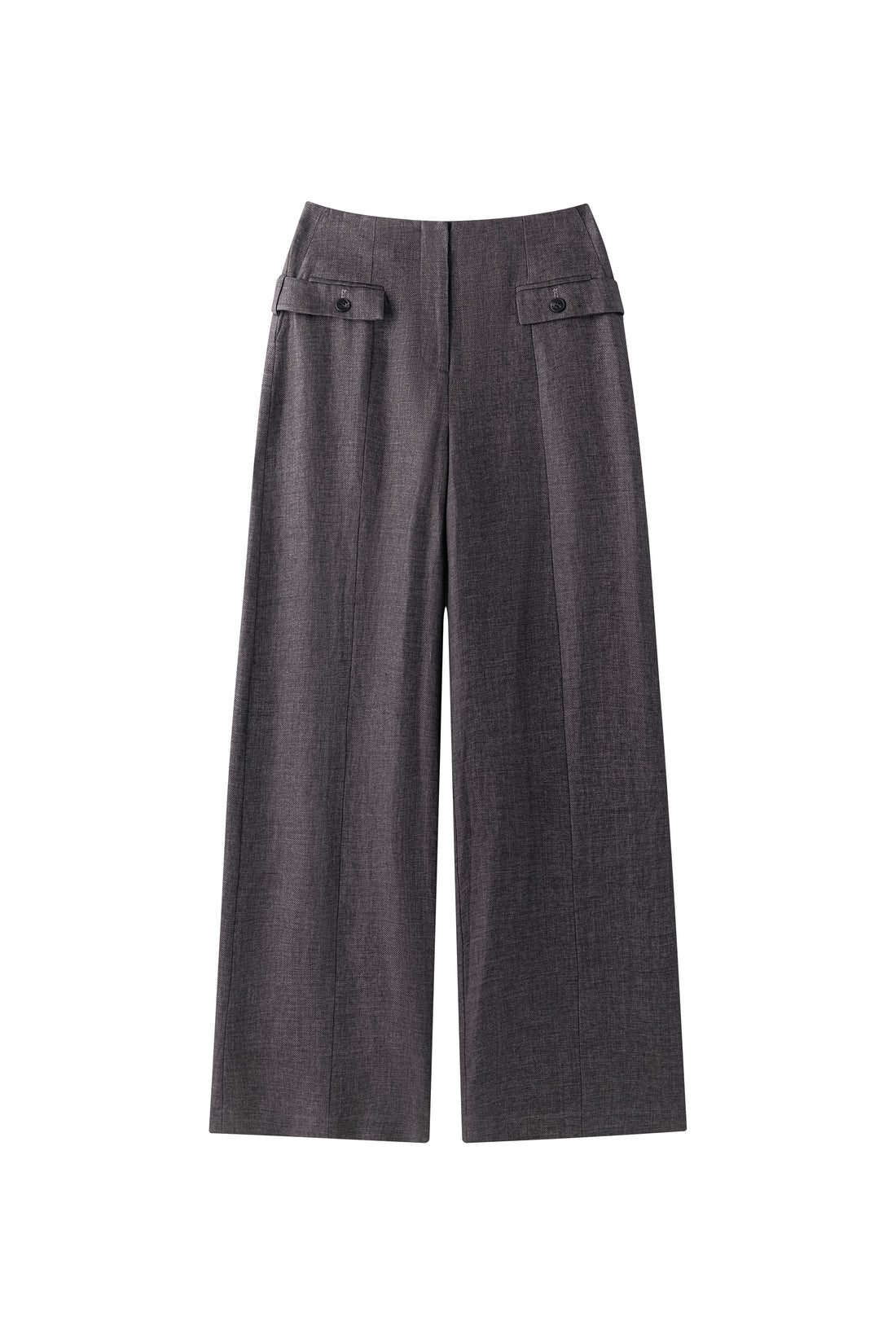 Berta wide linen trousers