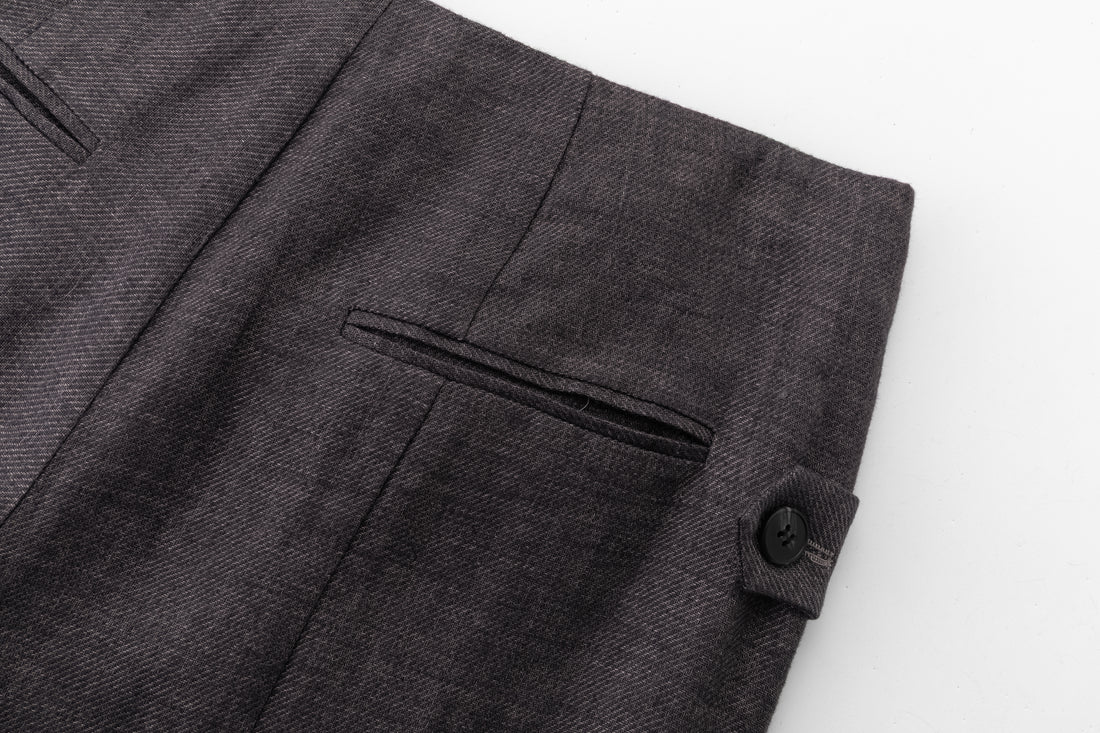 Berta wide linen trousers