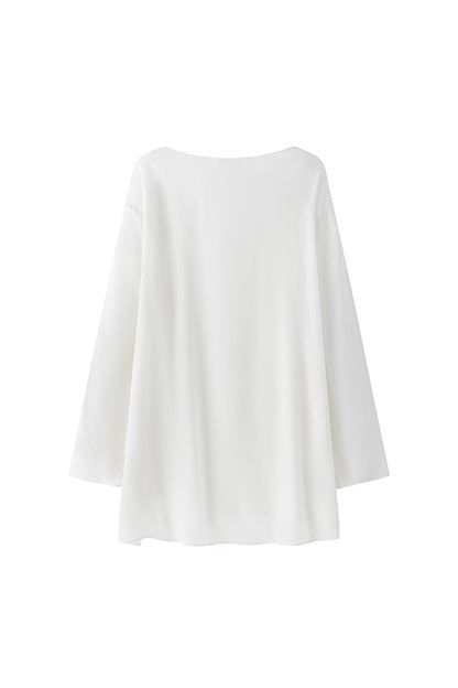 Berta wool sheer top