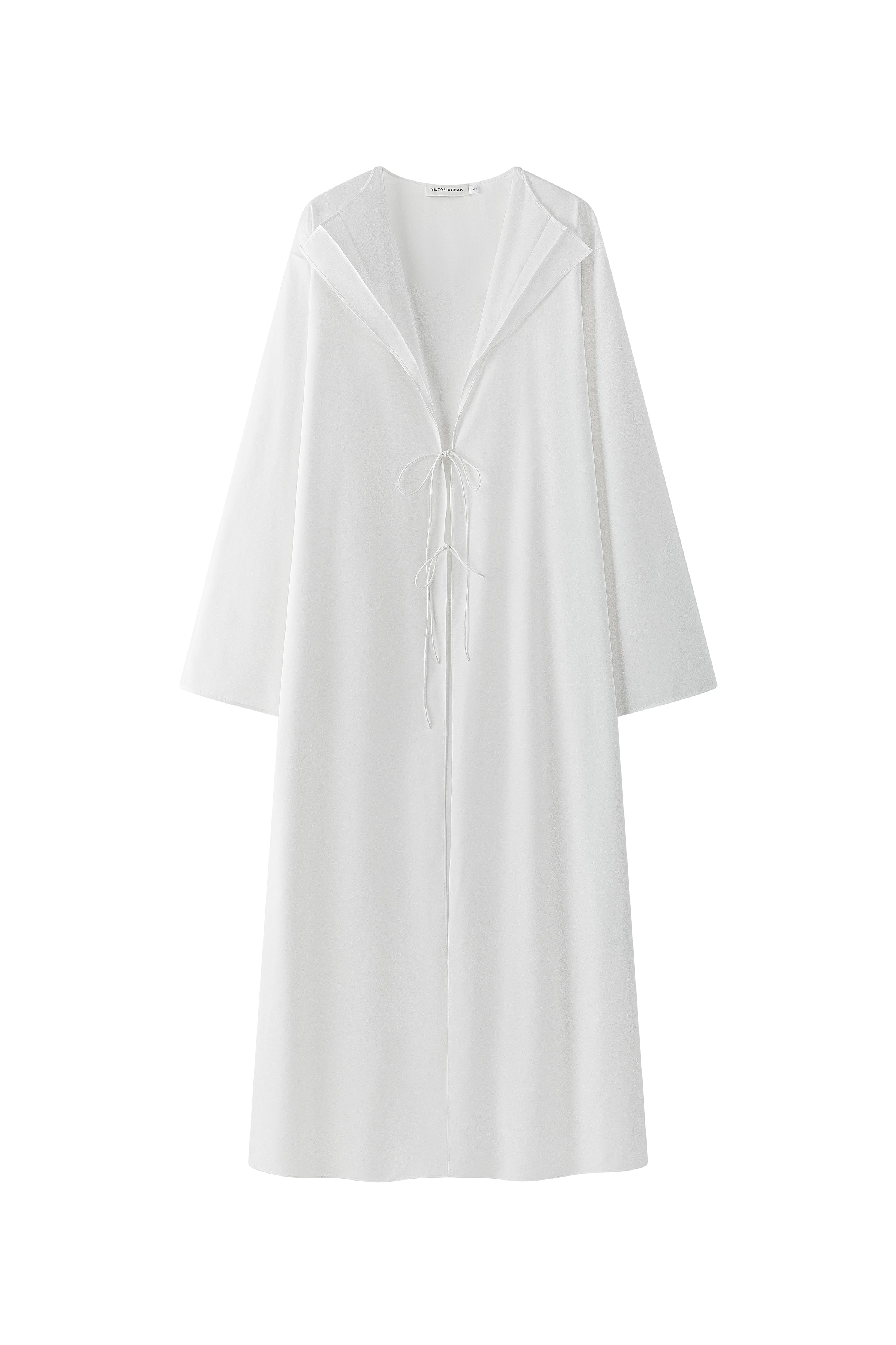 Solene silk shirt coat
