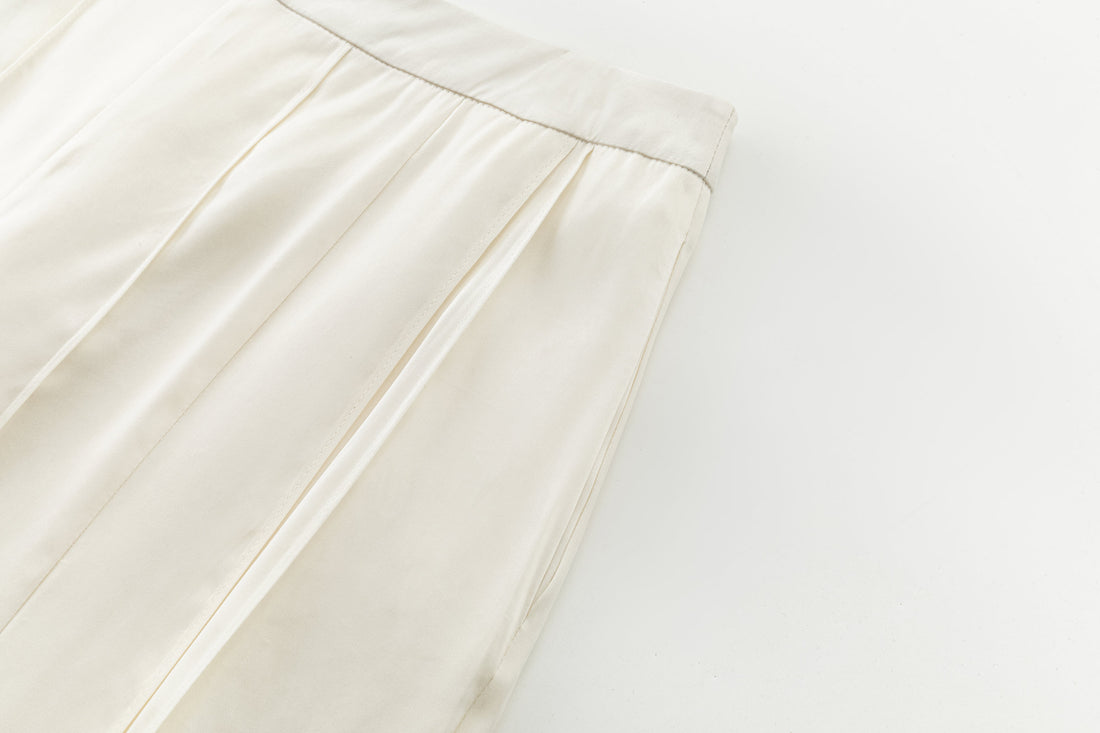 Alma satin trousers